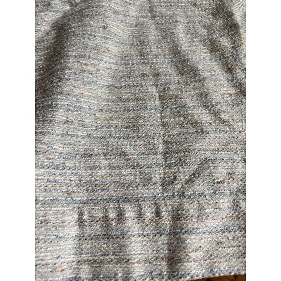 VTG 2 Panels Pinch Pleat Curtains Valance Blackout Soft Light Blue USA 24"x81" - Picture 6 of 16